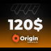 EA Origin 120 USD Gift Card